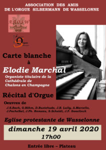 CARTE BLANCHE A ELODIE MARCHAL