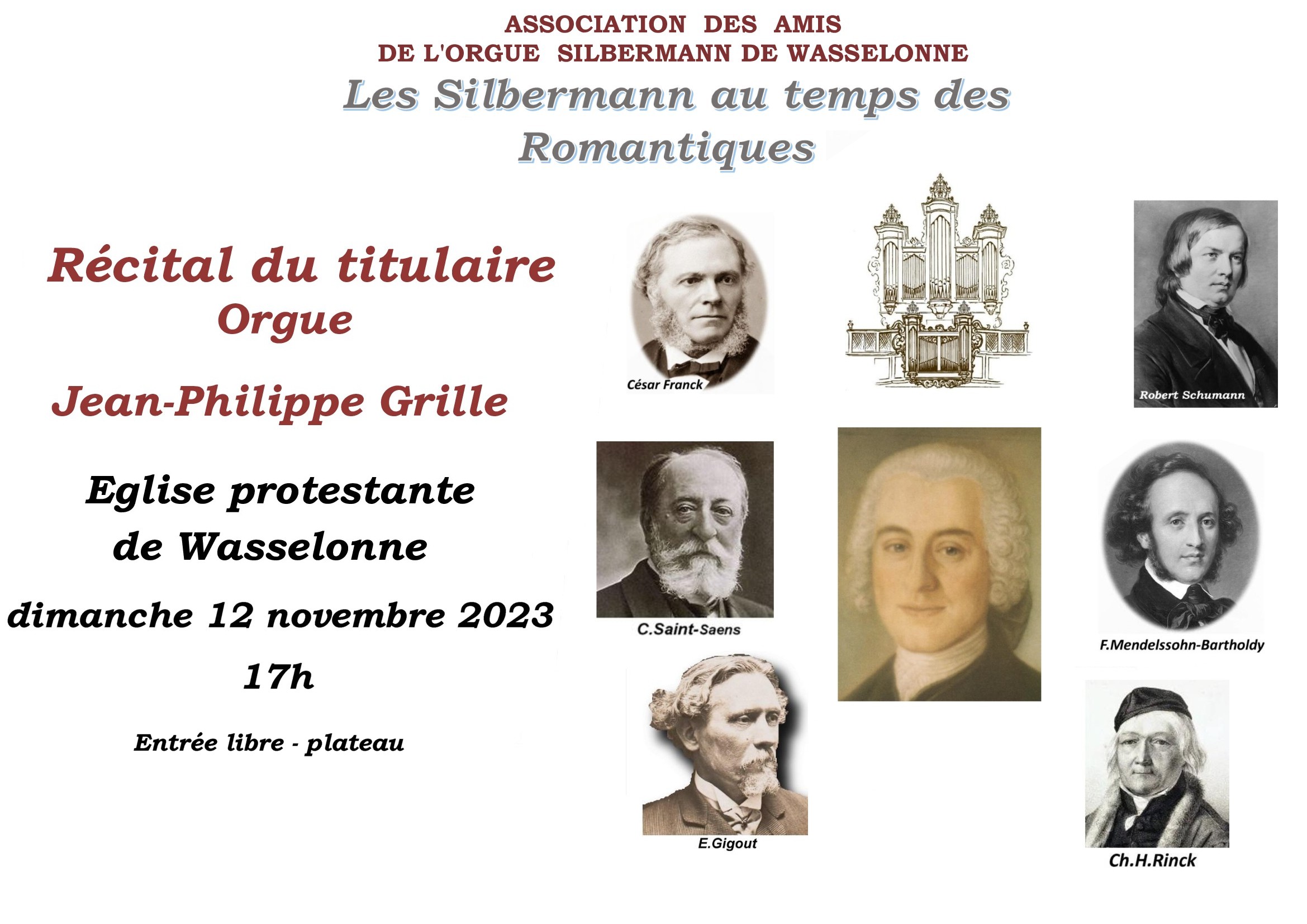 RECITAL DU TITULAIRE A WASSELONNE