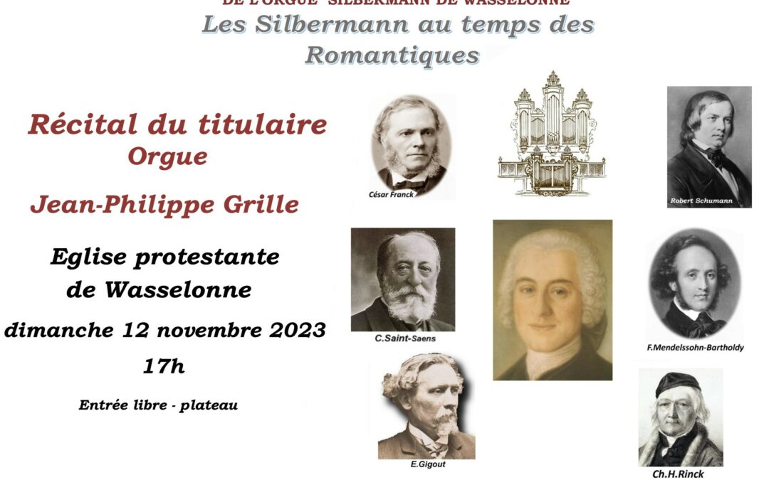 RECITAL DU TITULAIRE A WASSELONNE